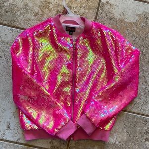 Girls Sequin Jacket